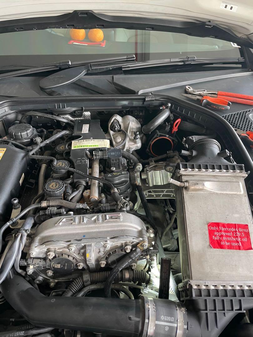 Mercedes Benz C180 C200 W204 Throttle Body Clean / decarbonsing