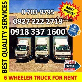 movers trucking services lipat bahay 6 wheeler closed van 14ft, 15ft, 16ft for rent