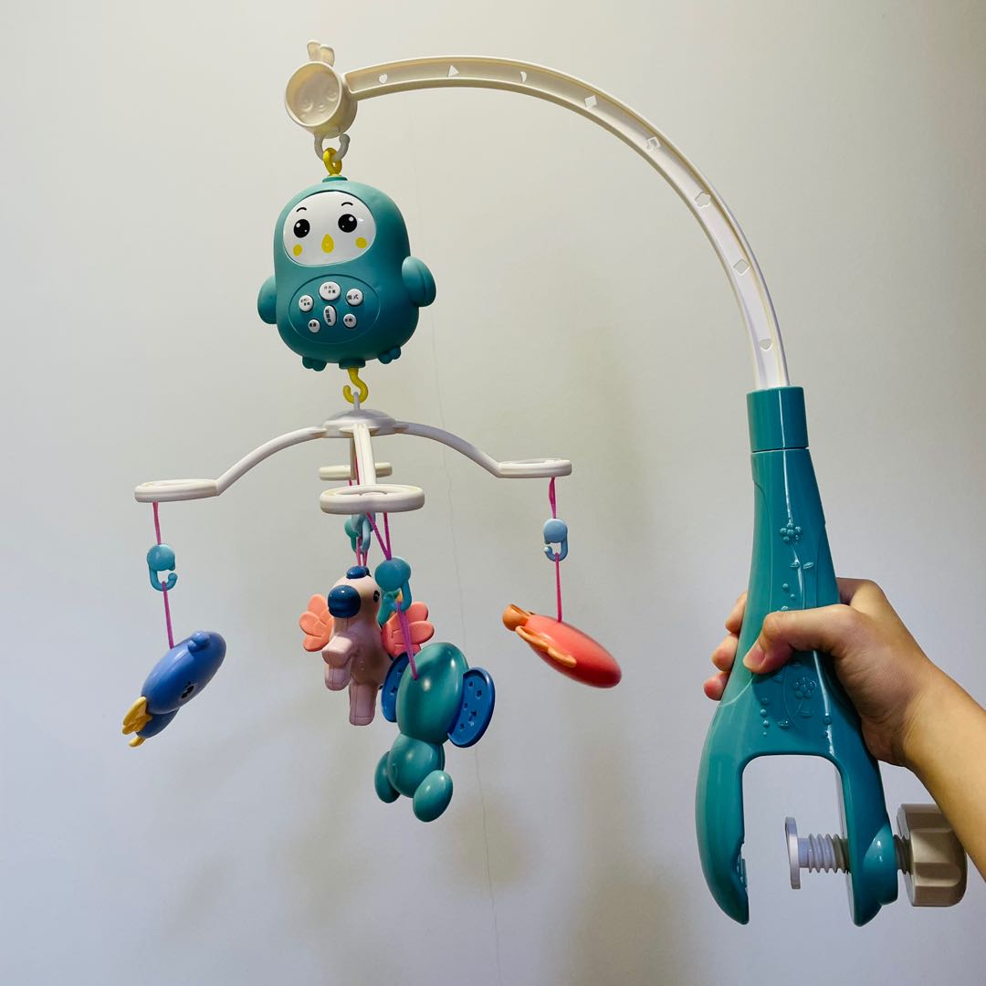 Musical cot Mobile with bird motor, Babies & Kids, Baby Nursery & Kids