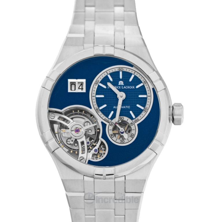 NEW Maurice Lacroix Aikon Automatic Blue Dial Stainless Steel