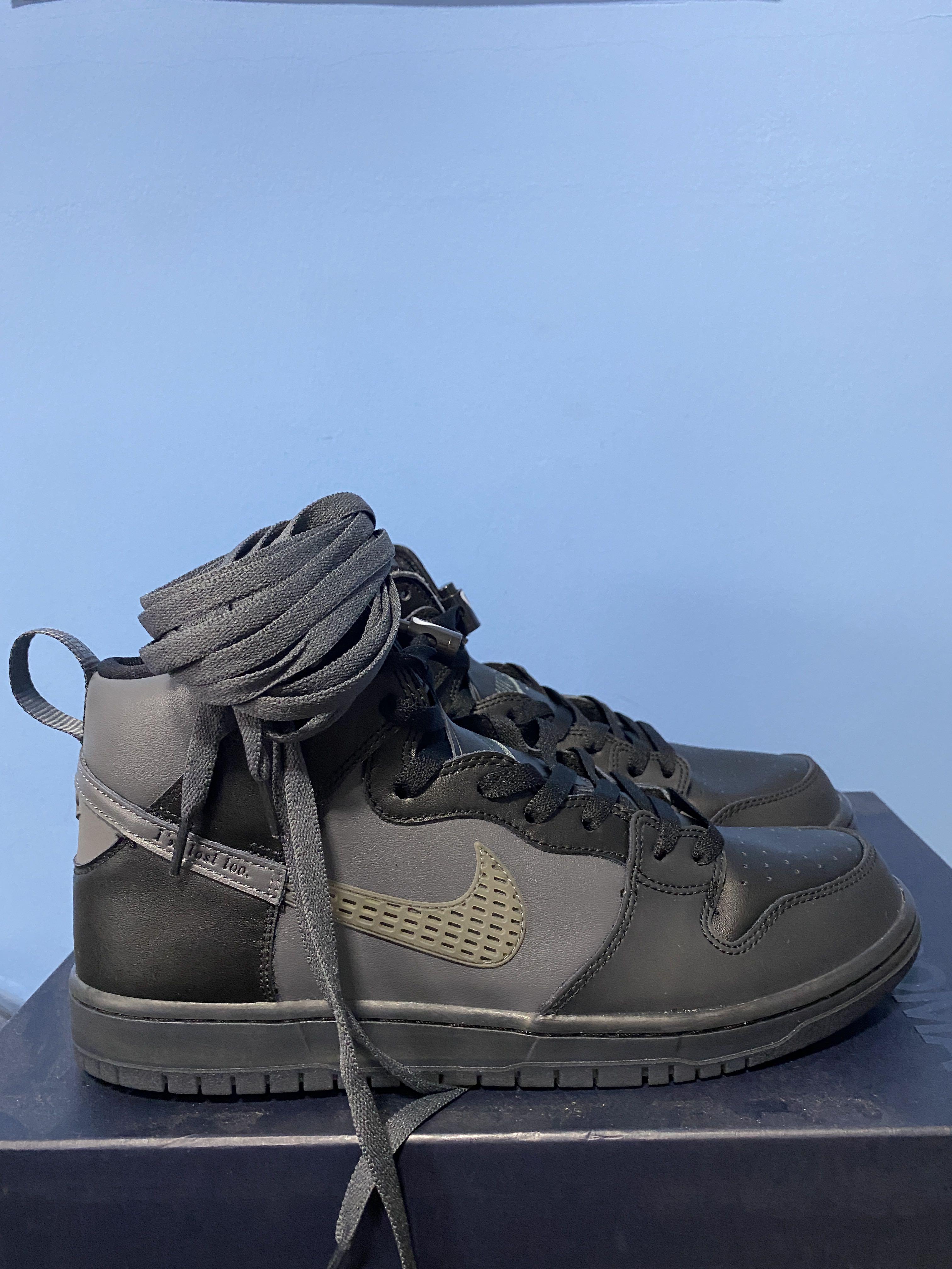 Nike SB Dunk High Pro PRM QS Black/Grey, Men's Fashion, Footwear, Sneakers  on Carousell