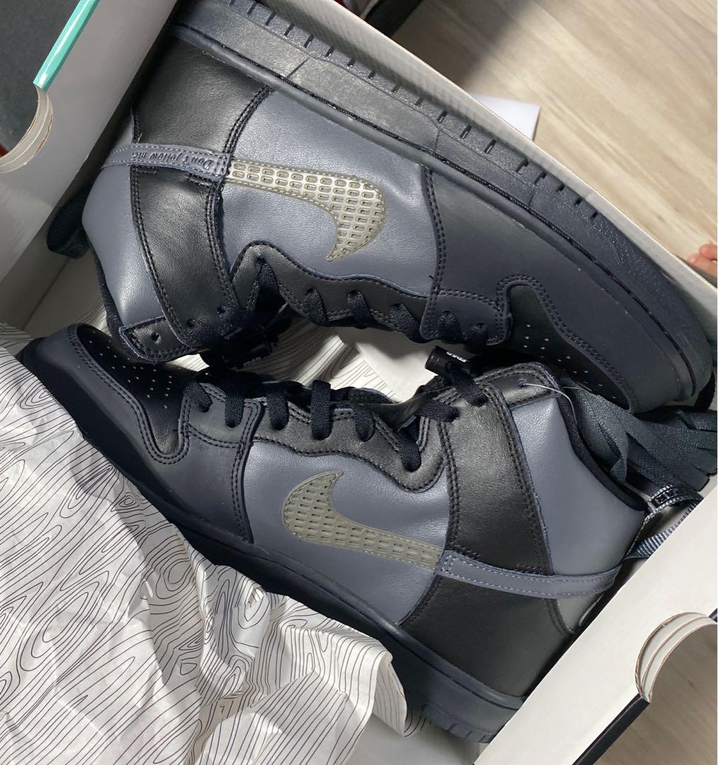 Nike SB Dunk High Pro PRM QS Black/Grey, Men's Fashion, Footwear, Sneakers  on Carousell