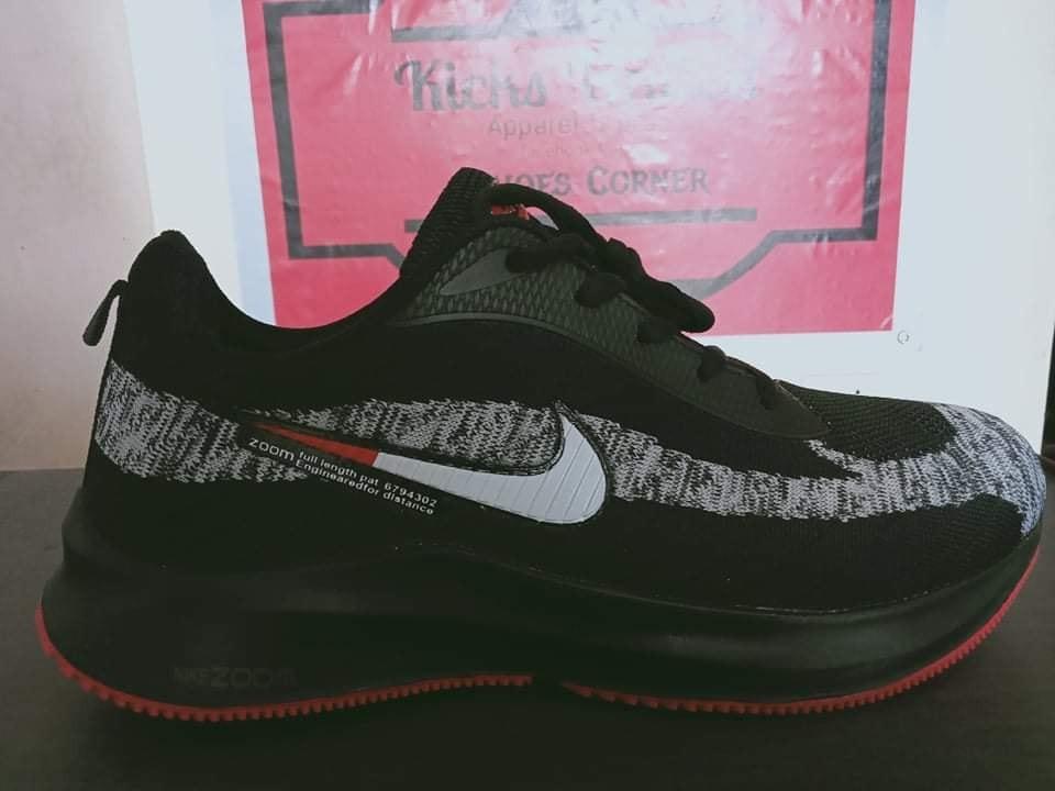 mens nike zoom black