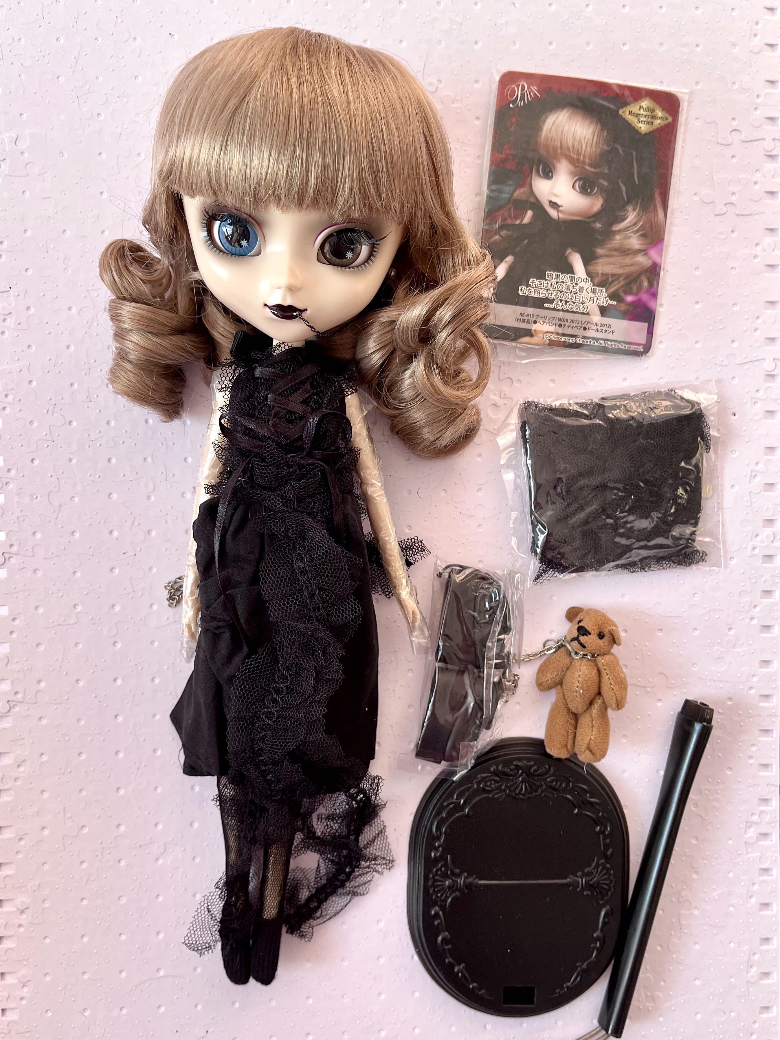 Noir 2012 Regeneration Series Pullip 二手娃齊配件復刻版公仔人偶6分 