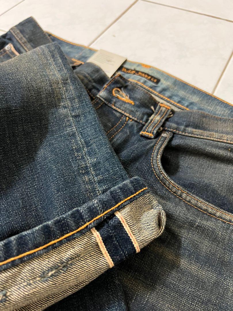 Nudie Grim Tim Replica Jean Stonemason 2 Size 32 x 32 Men s