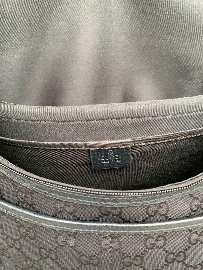 Gucci GG Canvas Diaper Bag - Brown - GUC1354441
