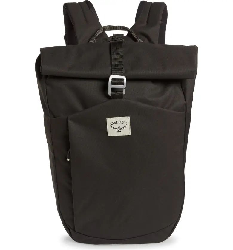 Osprey Arcane Roll Top Black Rugzakken