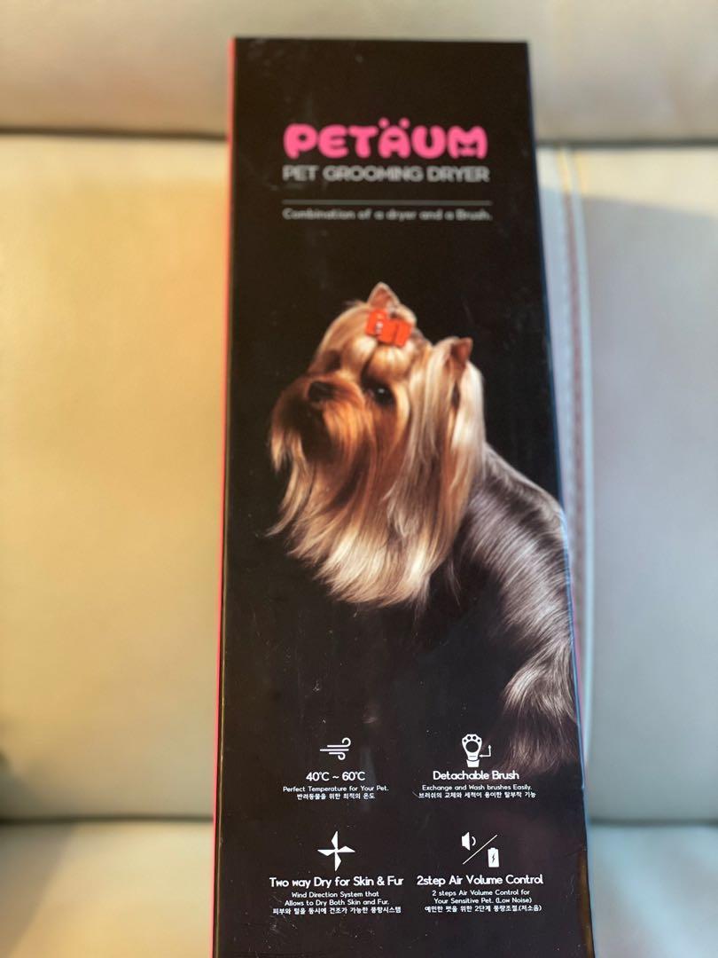 Petaum二合一寵物護理風筒梳, 寵物用品, 寵物家品及其他- Carousell