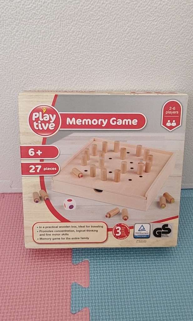 Play tive wooden memory game, Hobbies & Toys, Toys & Games on Carousell