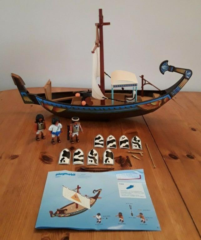 Playmobil egyptian ship discount