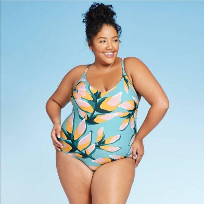 Plus size swimsuit (Category: Bikinis & Swimsuits) located in Makati City. Submitted by betchai_dc (Listing ID 1142162214, Image 3). Description: Unused, like new. 2pcs for only 500 pesos. Selling because it’s a little big on me. Good for 3x (may allowance pa) to 5x Size on tag is 24W. No wire. PGuaranteed plus size since this is a US brands - Kona Sol, Time and Tru.