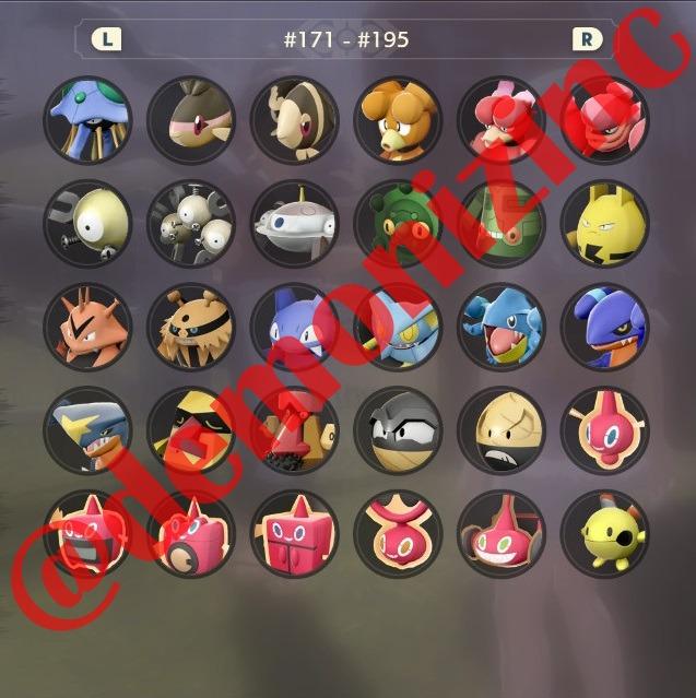 Pokémon Legends Arceus Complete Alpha Shiny Living Dex 560 Pokèmon
