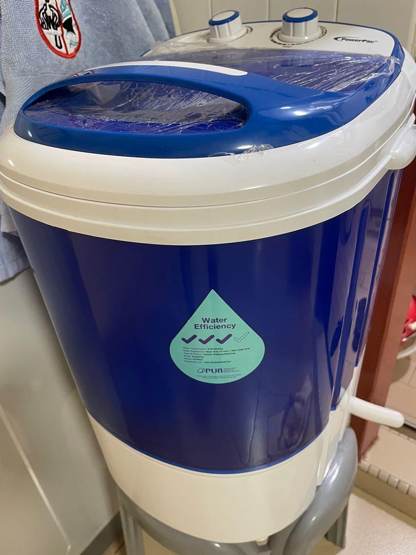 Powerpac 2 in 1 mini washing machine, TV & Home Appliances, Washing