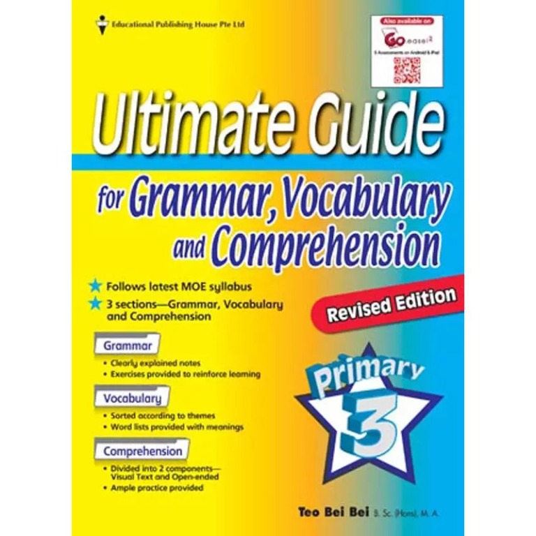 Primary 3 Ultimate Guide Or Grammar Vocabulary And Comprehensionprimary 3 English Assessment 0346