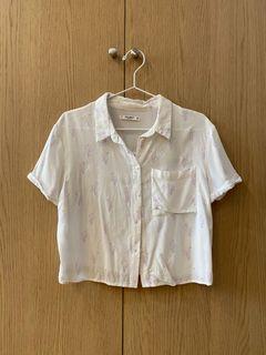 Pull & Bear Flamingo Summer Shirt