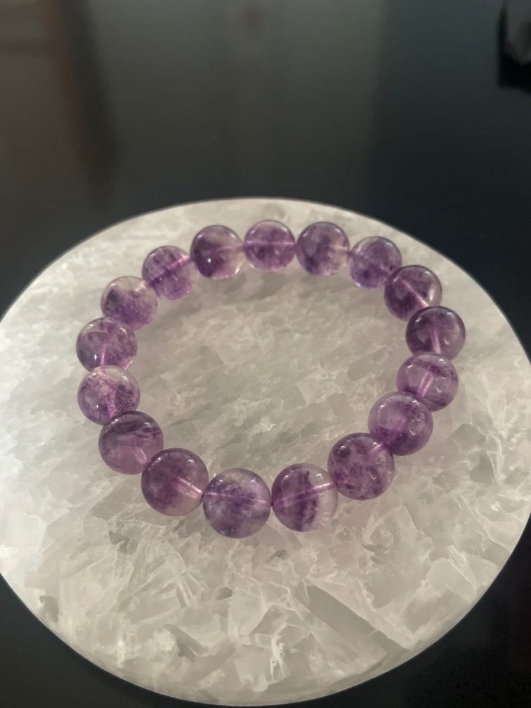 Purple fluorite outlet bracelet