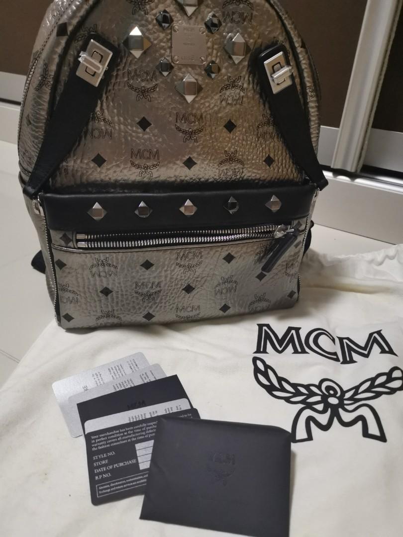 Mcm dual stark backpack new arrivals small