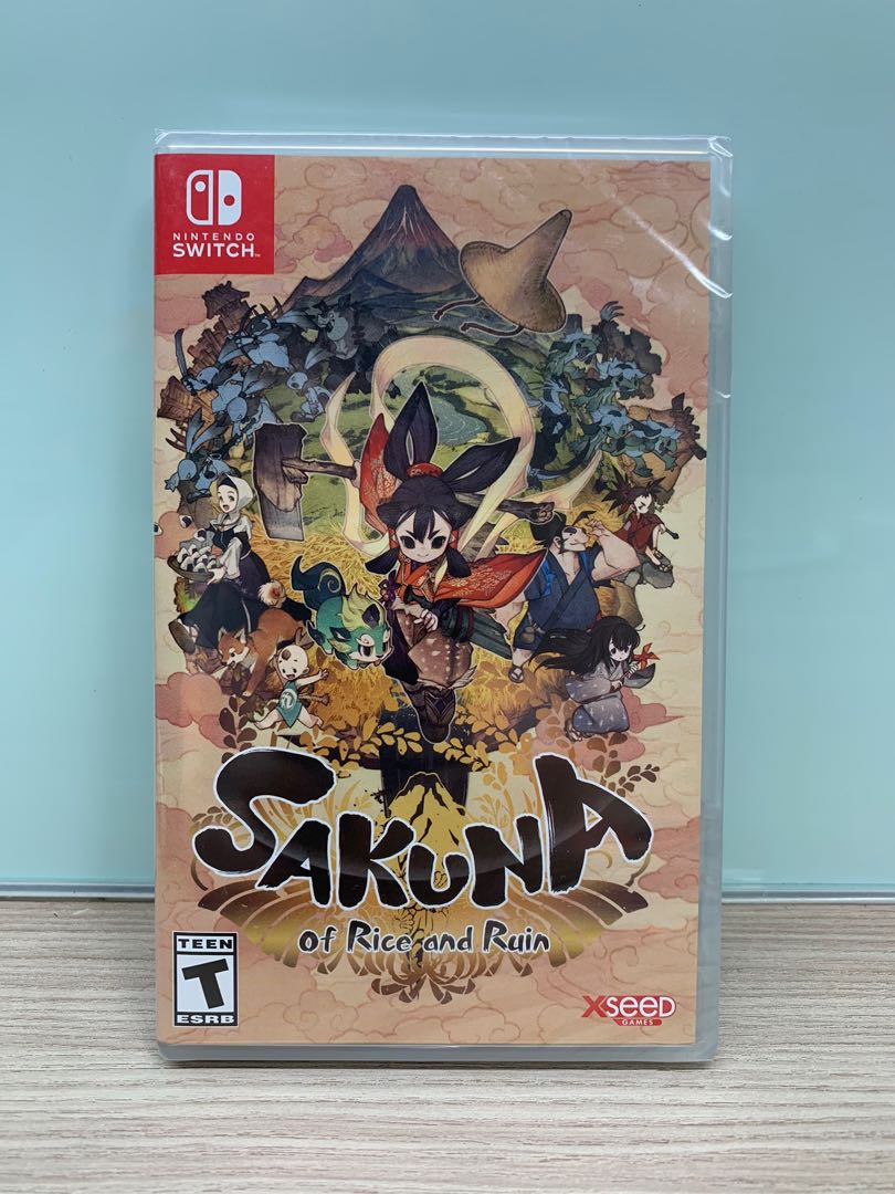 Sakuna of rice and ruin switch game, Video Gaming, Video Games ...