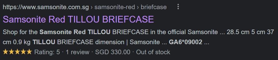 Samsonite Red Messenger Bag (14 inch) (Category: Briefcases) located in Makati City. Submitted by viper353 (Listing ID 1142287226, Image 2). Description: For sale: Samsonite Red Messenger/Briefcase. SRP at 2nd pic. RFS: My laptop is now 15.6inch so I bought a new bag for it (this bag used to fit well my Macbook Pro 13inch and Razer Blade Stealth). Can trade to keyboards (plus cash depending on item): TKL or 65% preferably Asus ROG Falchion, Razer