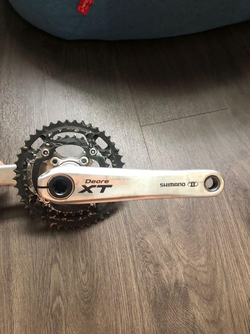 Shimano m770 crankset on sale