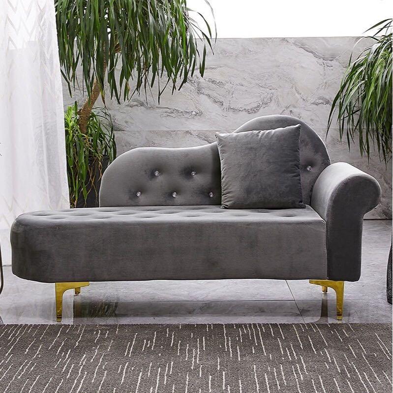 Sofa Chaise Lounge Sofa PRICE SLASHED, Furniture & Home Living