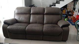 Sofa leather 3 seater