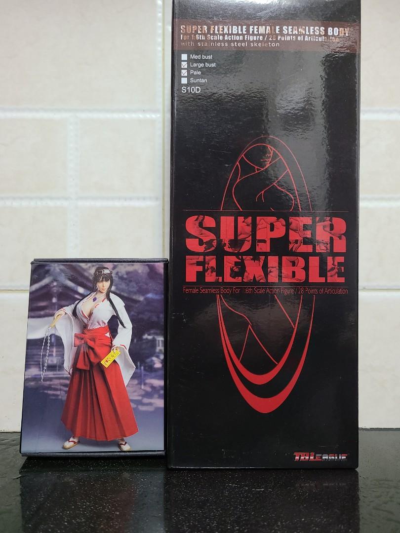SUPER DUCK SET042 1/6 Japanese Witch Full Costume Set