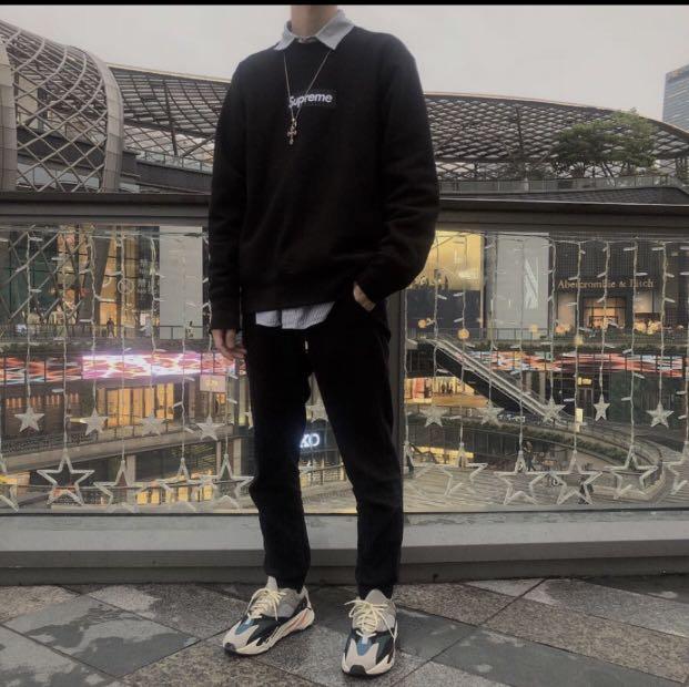 Supreme Box Logo Crewneck, Men's Fashion, Tops & Sets, Tshirts ...