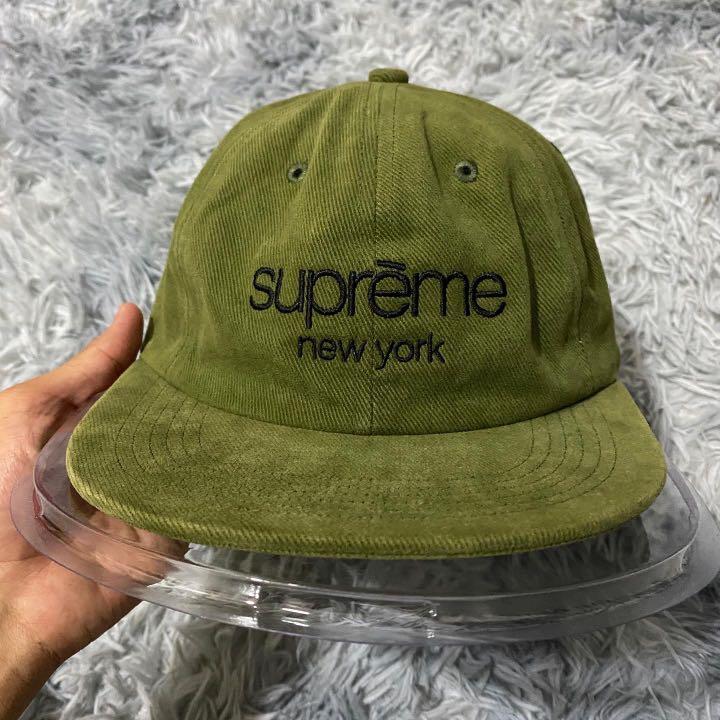 Supreme classic logo cap on sale