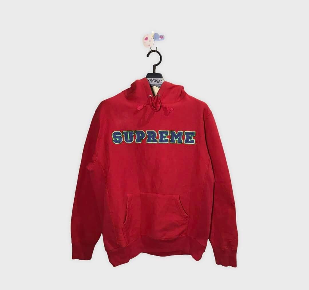 supreme cord collegiate hoodie