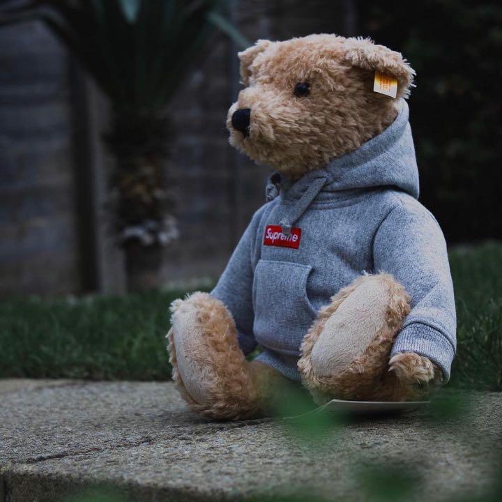 Supreme Teddy Bear FW18, 興趣及遊戲, 玩具& 遊戲類- Carousell