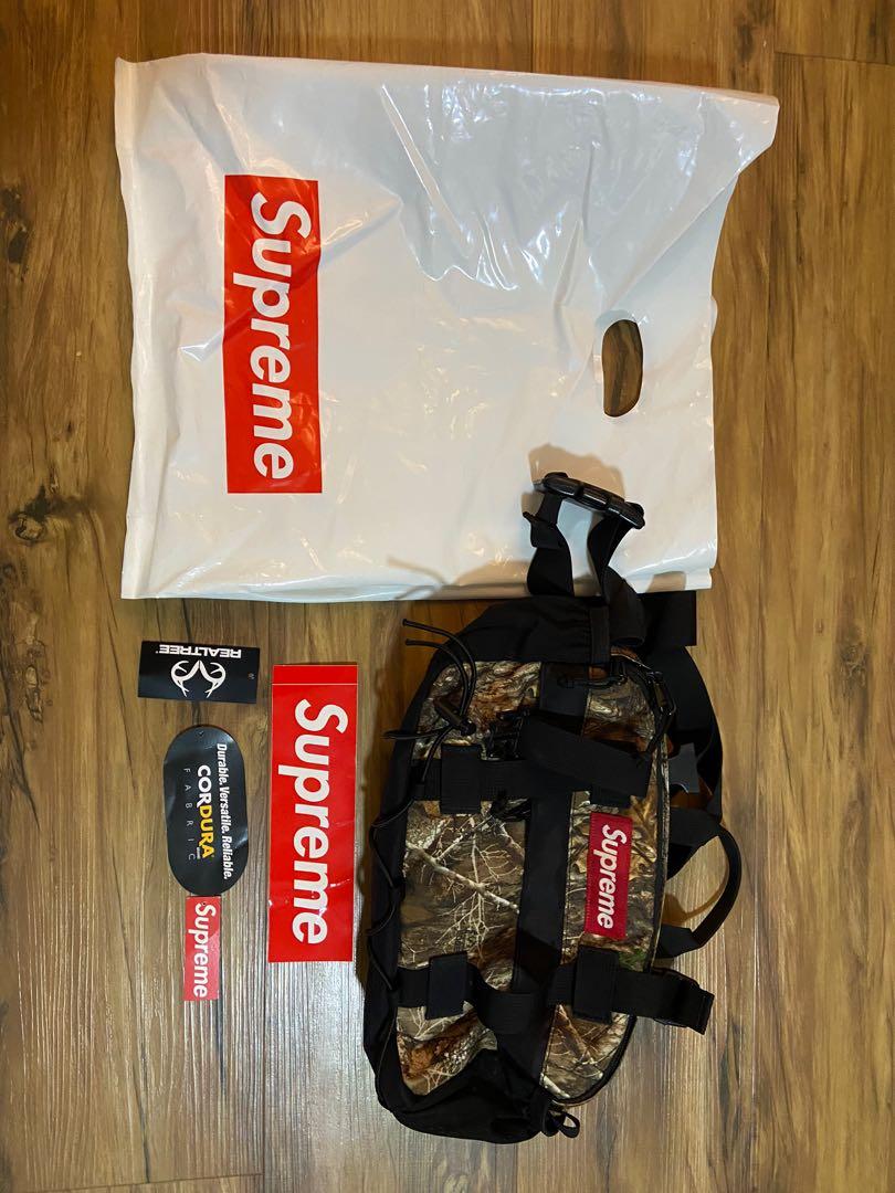 在庫セール】 Supreme - supreme 19 fw aw waist bag ウエストバッグ