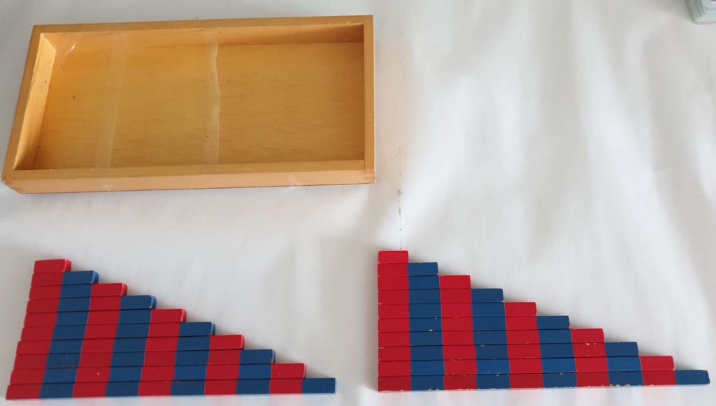 Table Number Rods, Hobbies & Toys, Toys & Games on Carousell