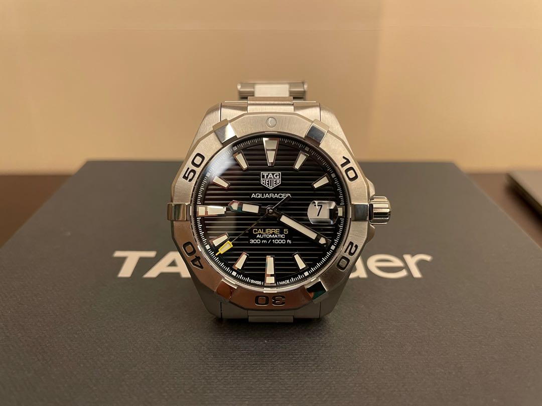 Tag heuer aquaracer cheap automatic calibre 5 300m