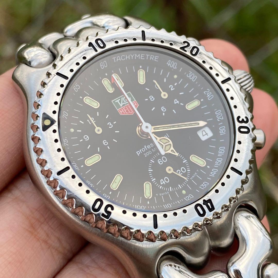 Tag Heuer Link S EL Professional Chronograph Luxury Watches on