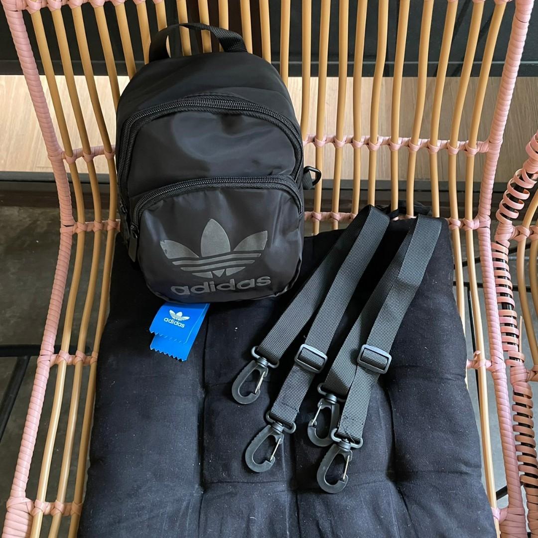 TAS RANSEL MINI ADIDAS FULL BLACK