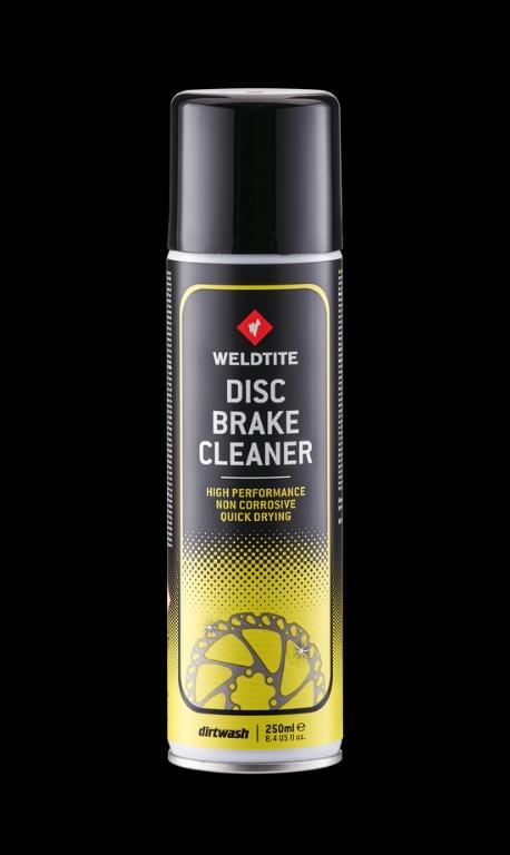 Dirtwash disc brake cleaner clearance