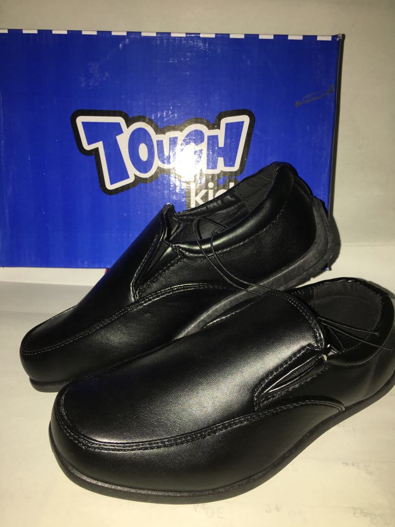 Tough kids Black shoes size 2 BNEW