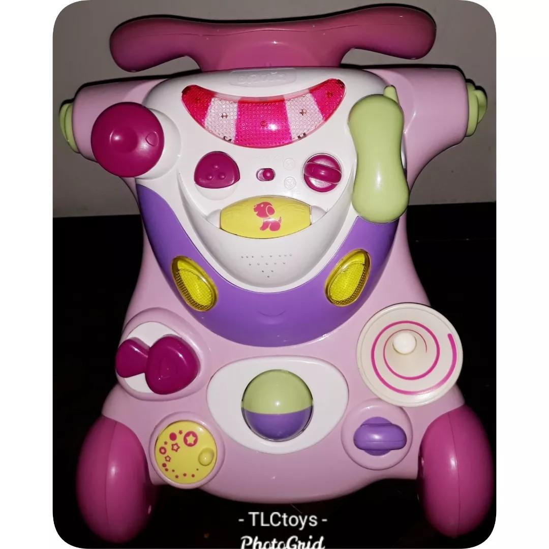 Toys r us baby walker pink 2025