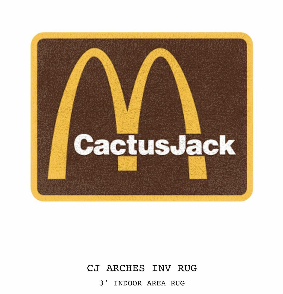 Travis Scott x McDonalds CJ Arches Inv Rug