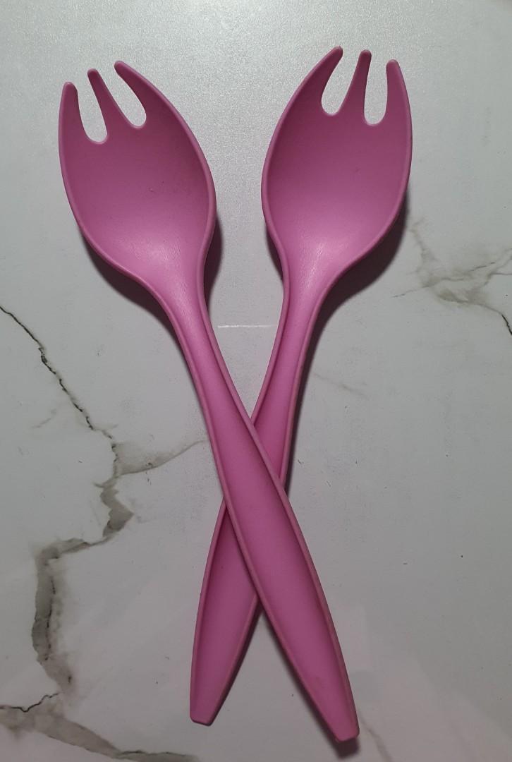 Tupperware salad forks, Furniture & Home Living, Kitchenware