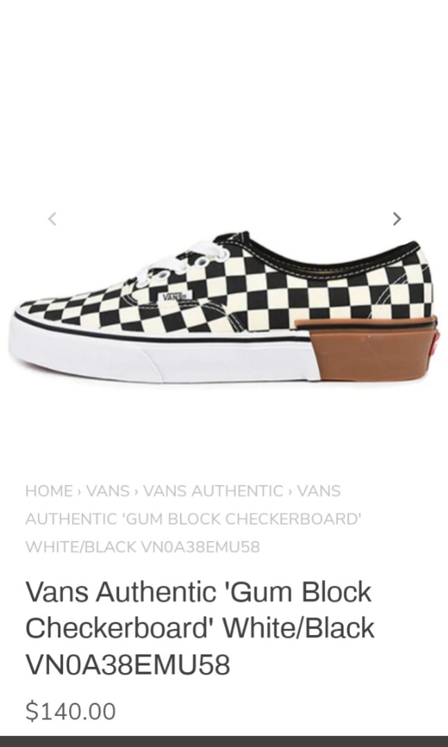 footasylum checkered vans