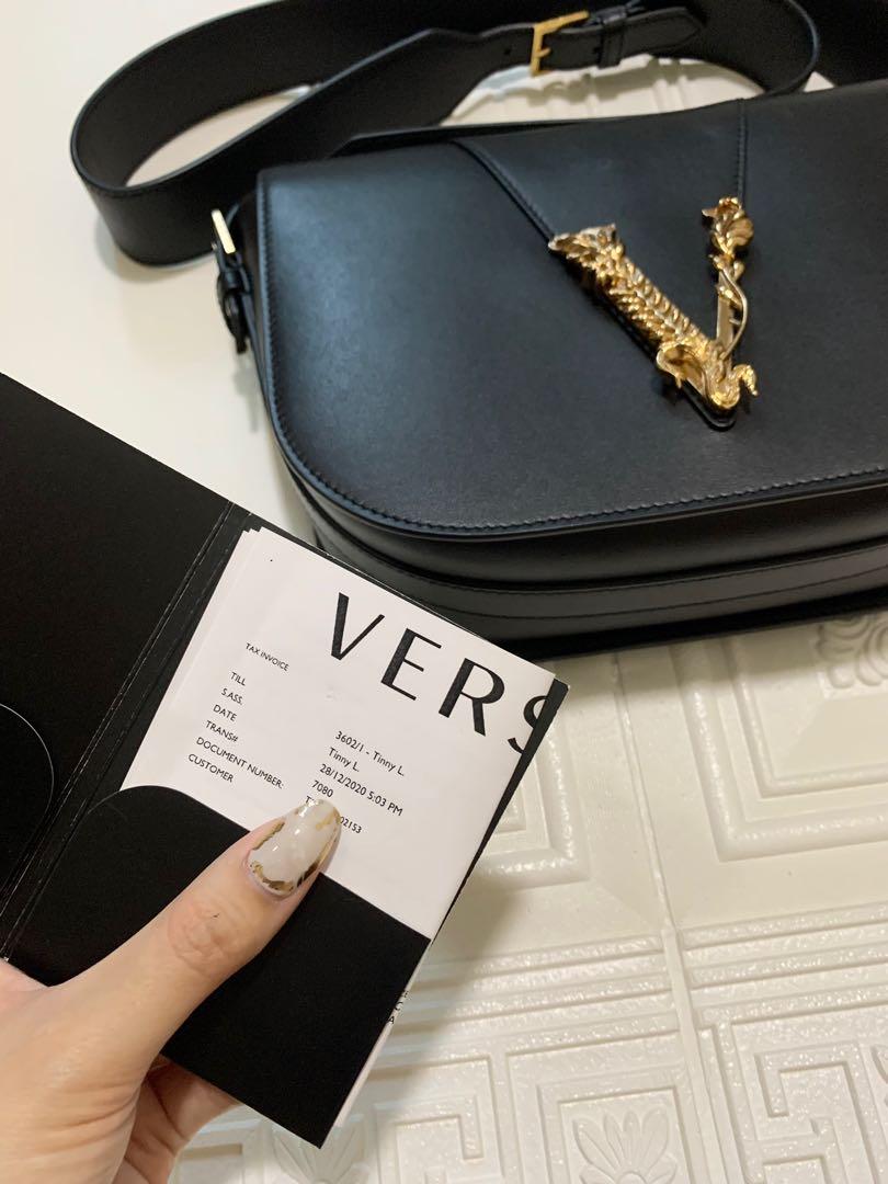 Versace saddle bag outlet
