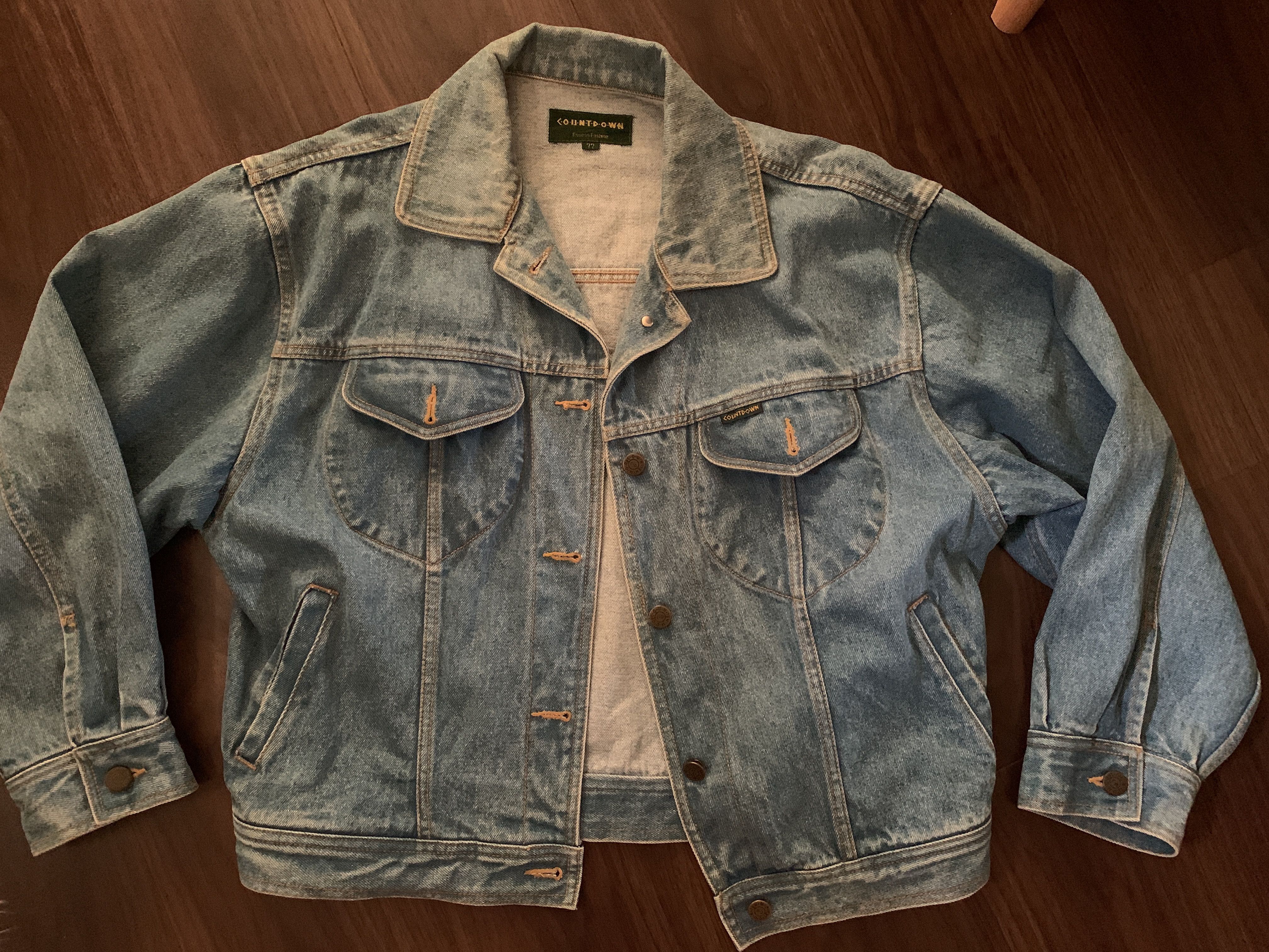 Countdown Coat vintage countdown essess denim jacket, Men's Fashion, Coats, Jackets ...