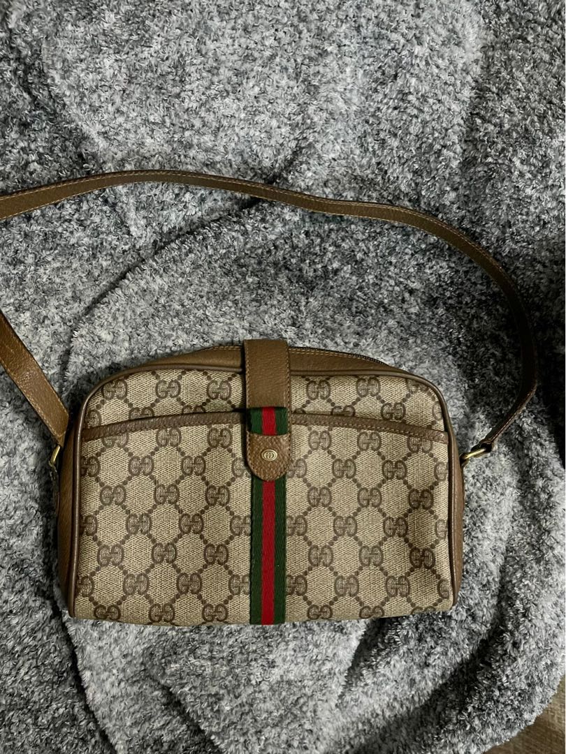 Vintage Gucci Sherry Line Opidhia Cross Body Bag, Luxury, Bags ...