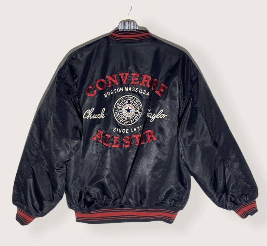vtg converse Bomber Varsity Jacket Men s Fashion Coats Jackets