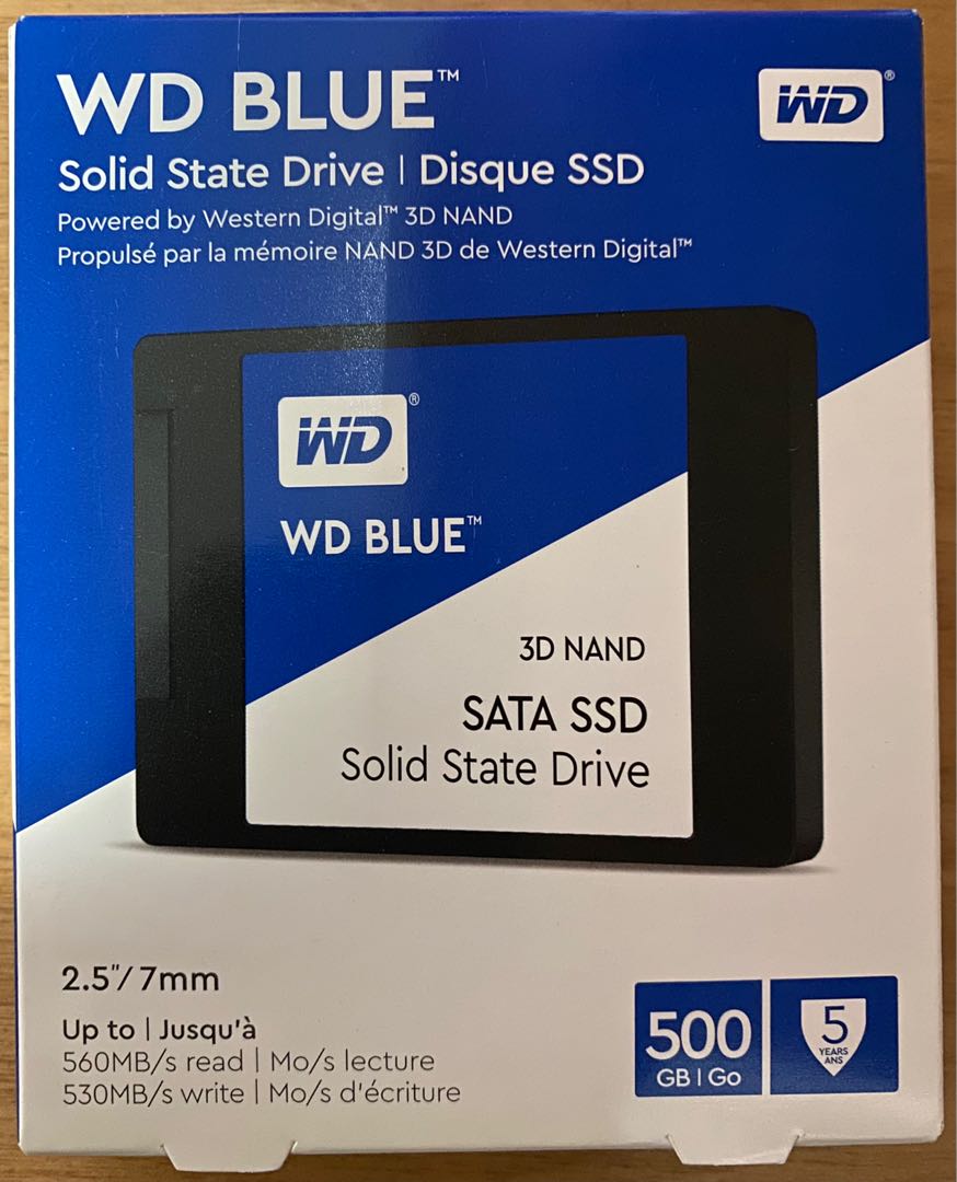 6359円 かわいい新作 WesternDigital 0718037-884639 WD Blue SA510 SATA接続 2.5インチSSD 500GB 5年保証 WDS500G3B0A