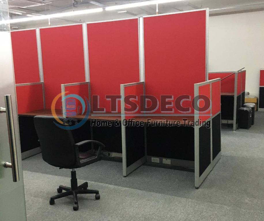 WORKSTATION WALL PANEL FULL FABRIC OFFICE PARTITION, Furniture & Home