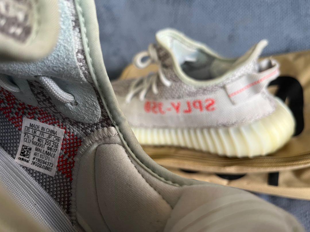 Yeezy blue new arrivals tint v1