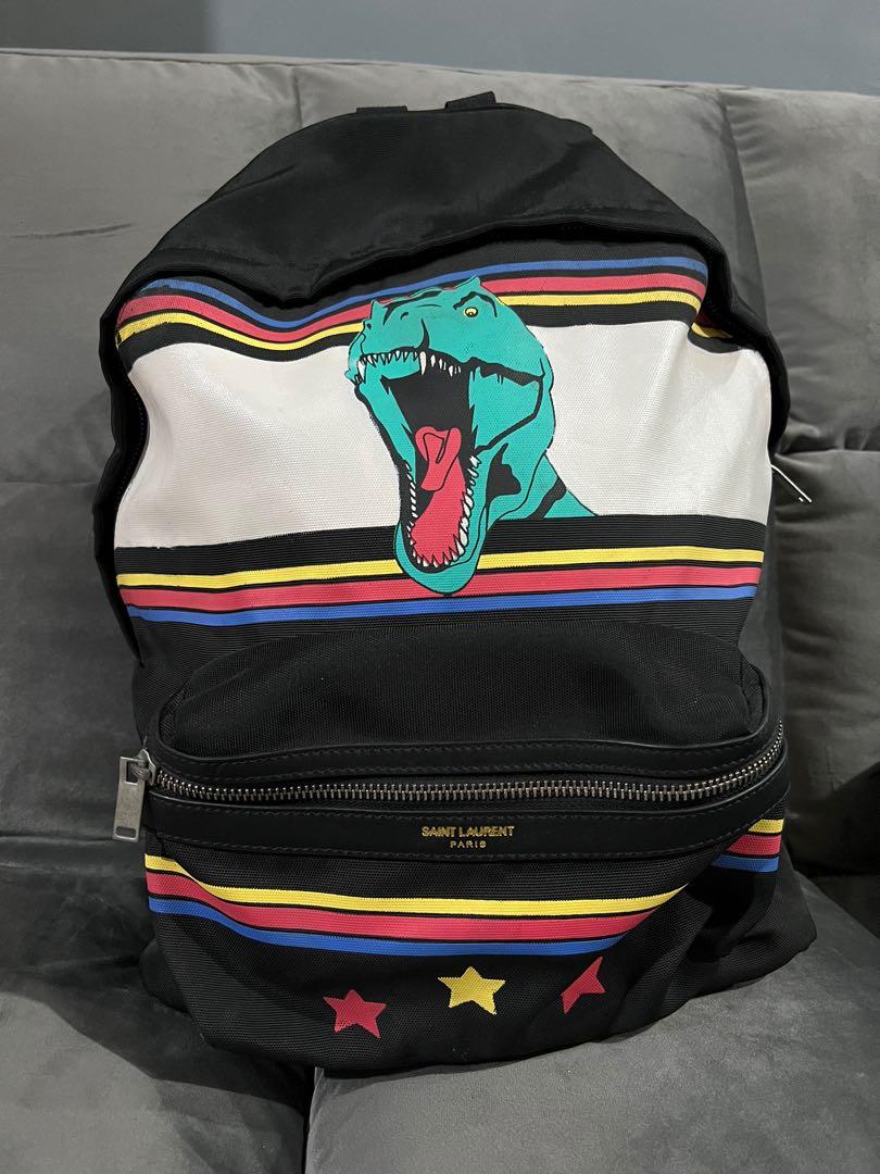 saint laurent dinosaur backpack